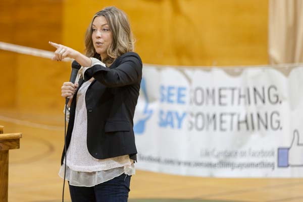 Students hear inspirational workplace safety message